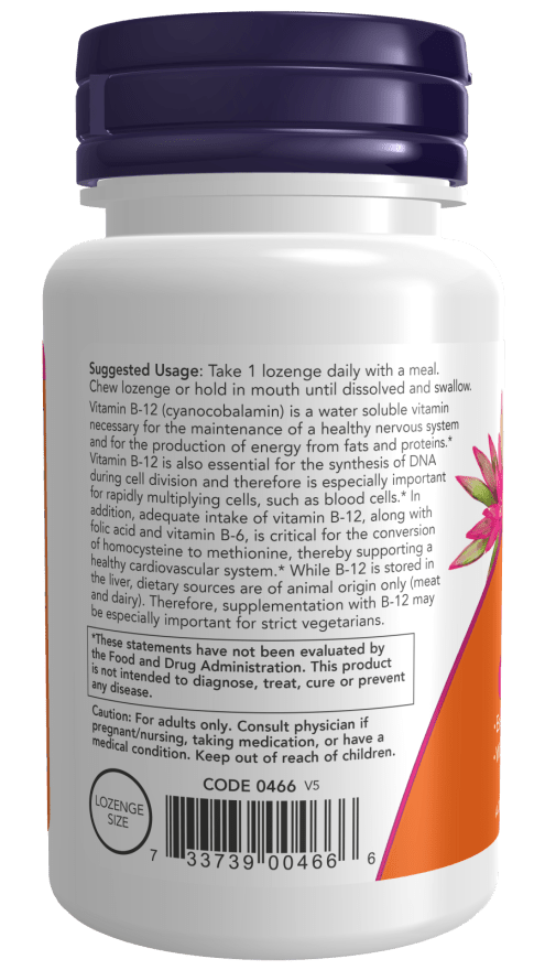 Vitamin B-12 NOW - Gold Nutrition