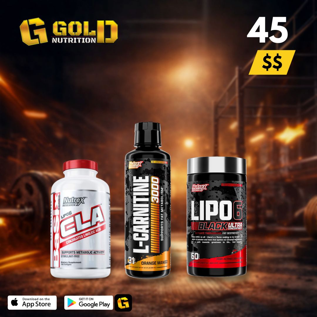 Lipo6 + Cla Nutrex + L-carnitine