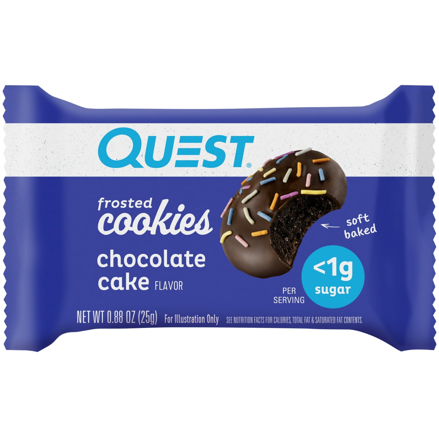Quest Frosted Protein Cookies, Soft Baked, Low Sugar - Gold Nutrition