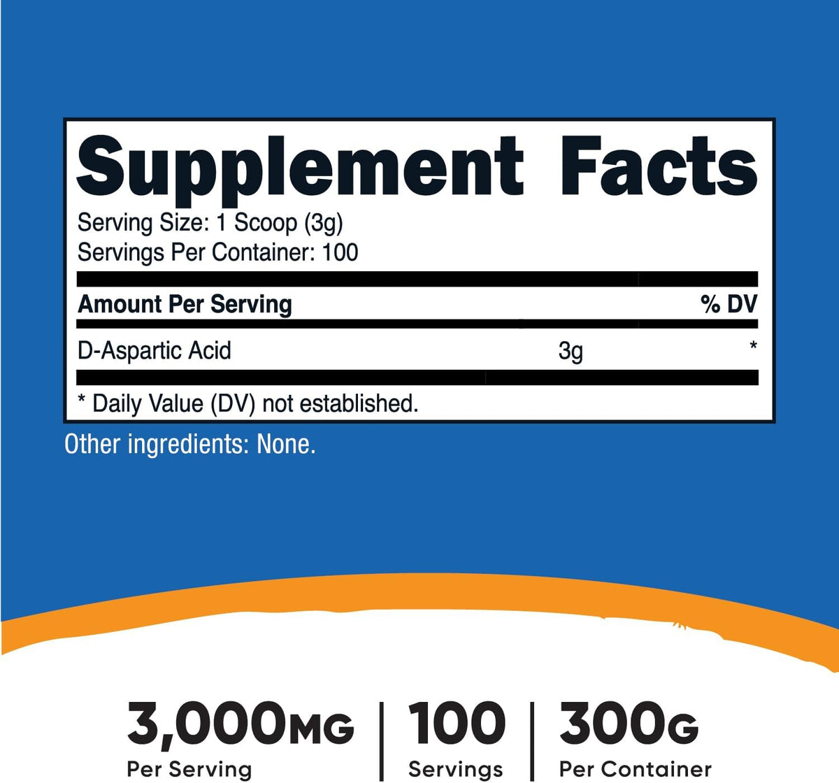D-Aspartic Acid - Gold Nutrition