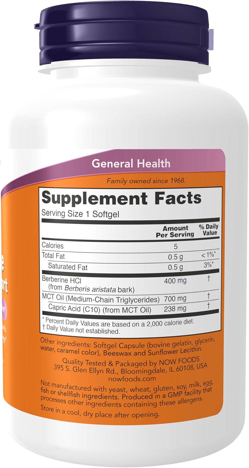 Berberine NOW - Gold Nutrition