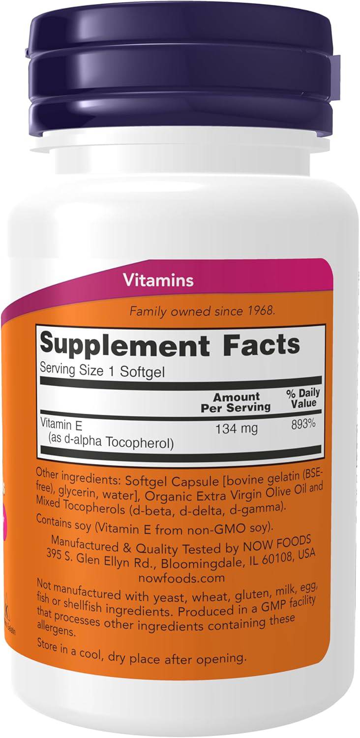 Vitamin E-200 - Gold Nutrition