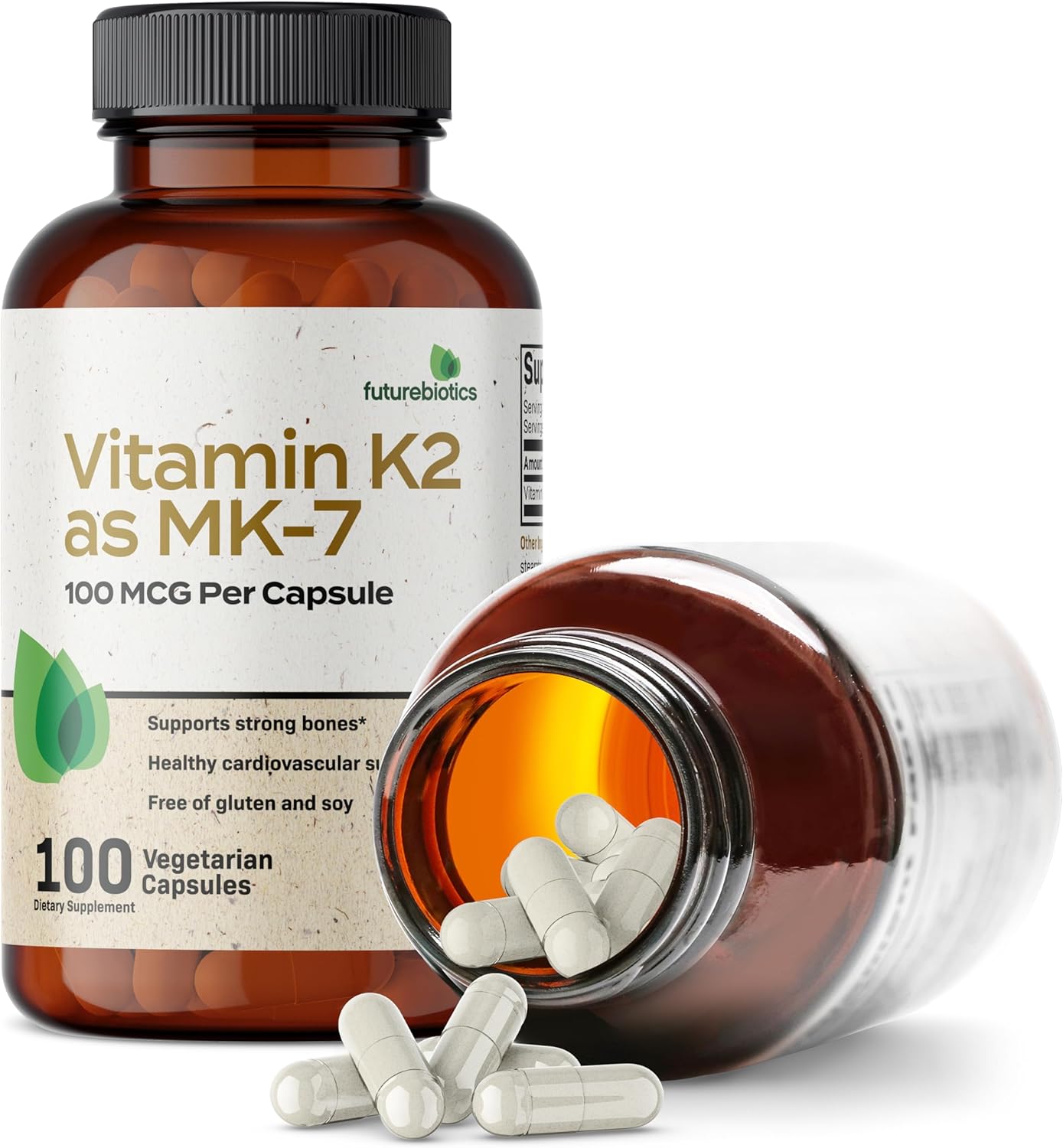 Futurebiotics Vitamin K2 as MK-7 - Gold Nutrition