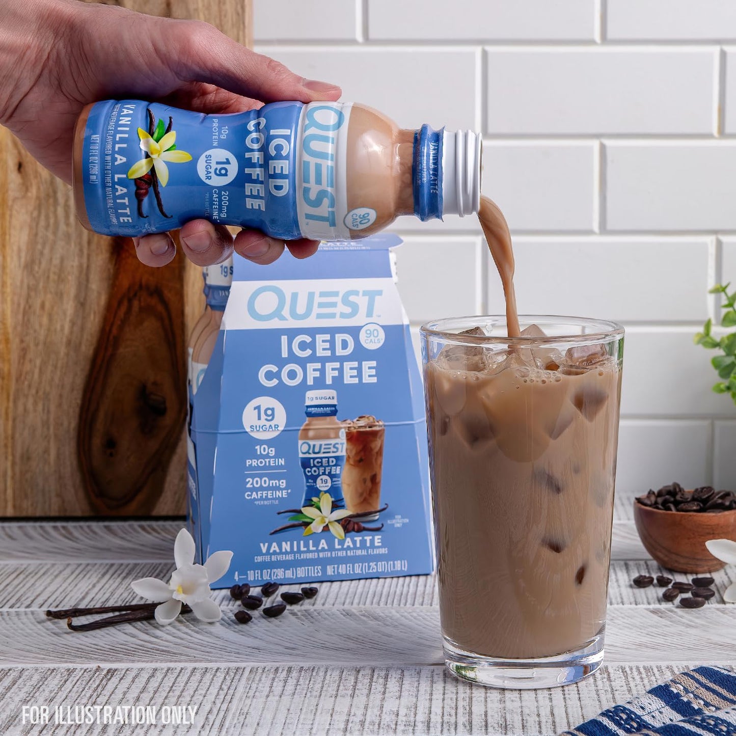 Quest Nutrition Iced Coffee Vanilla Latte