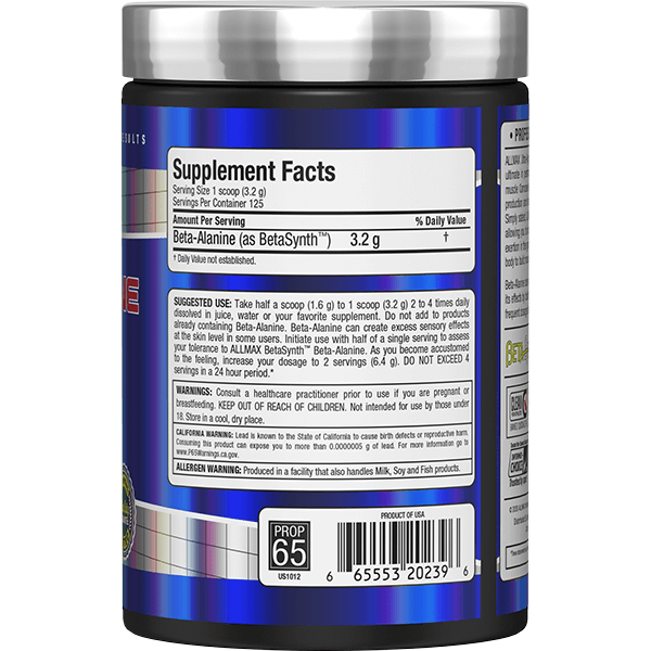 Allmax Beta Alanine - Gold Nutrition