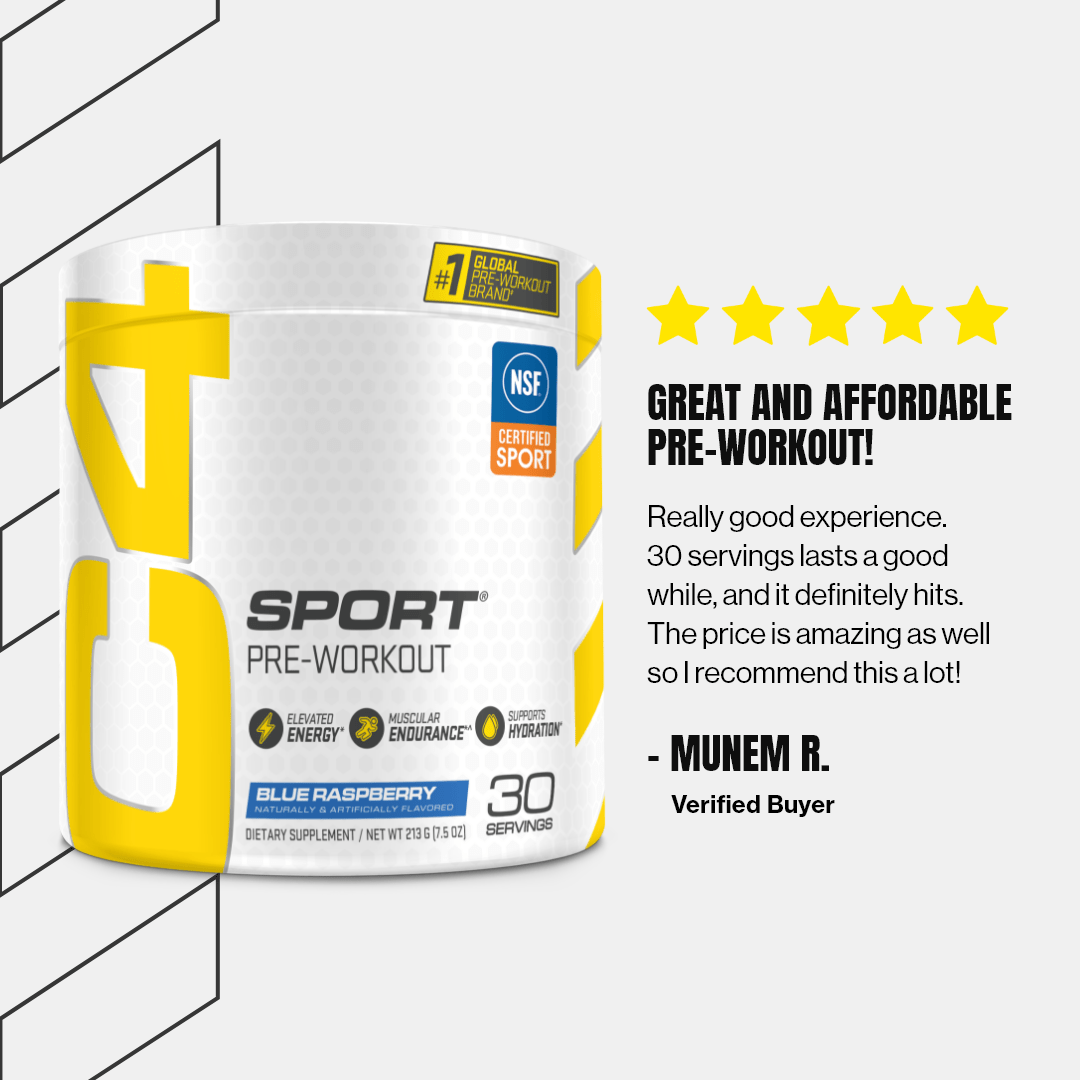 C4 Sport® Pre Workout Powder - Gold Nutrition