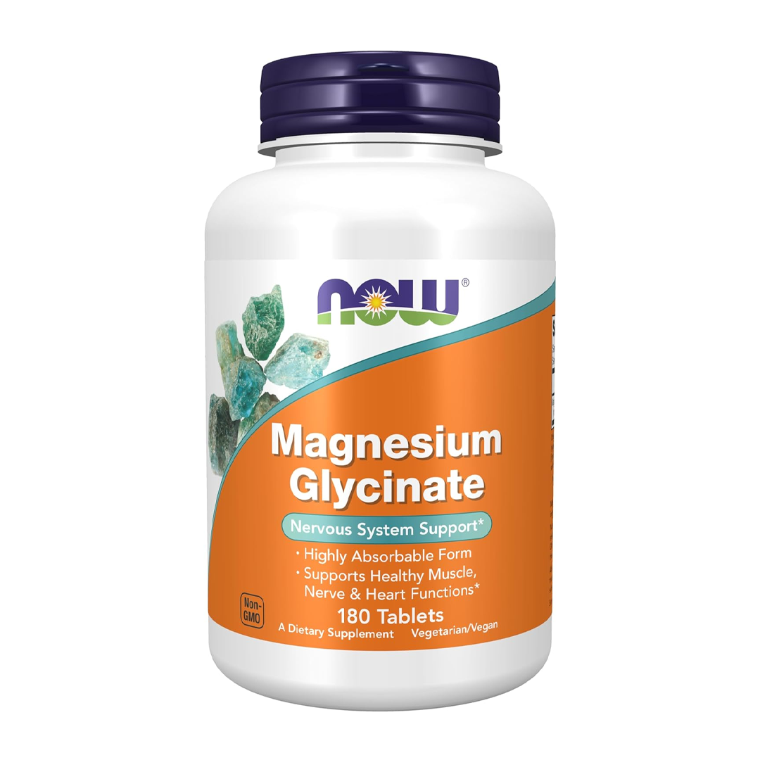 Magnesium Glycinate Now Tablets - Gold Nutrition