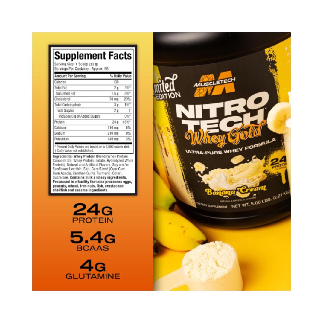 Nitrotech 100% Whey Gold