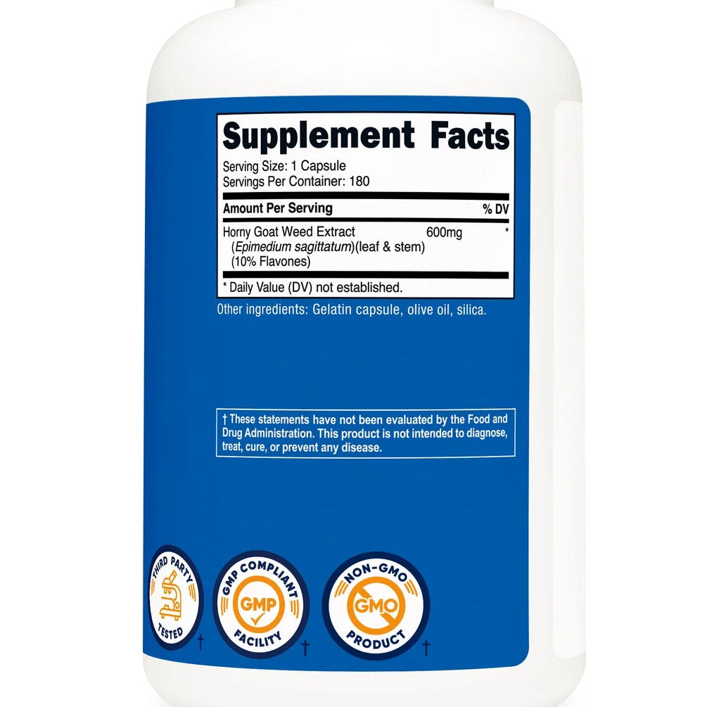 Nutricost Horny Goat Weed Capsules