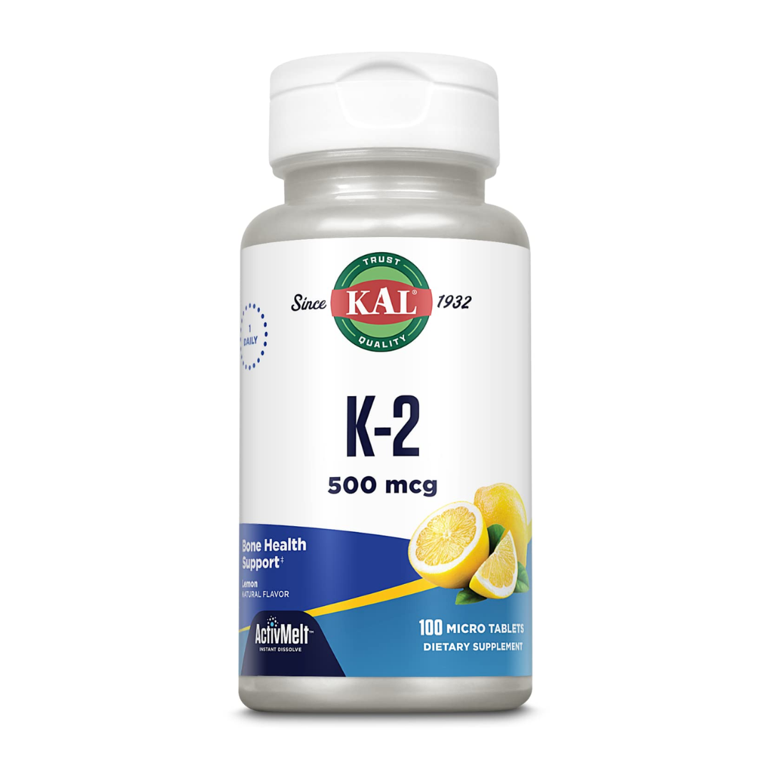 KAL Vitamin K2 500 mcg - Gold Nutrition