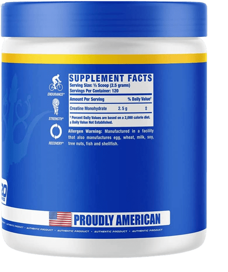 RC Creatine Xs 120servings - Gold Nutrition