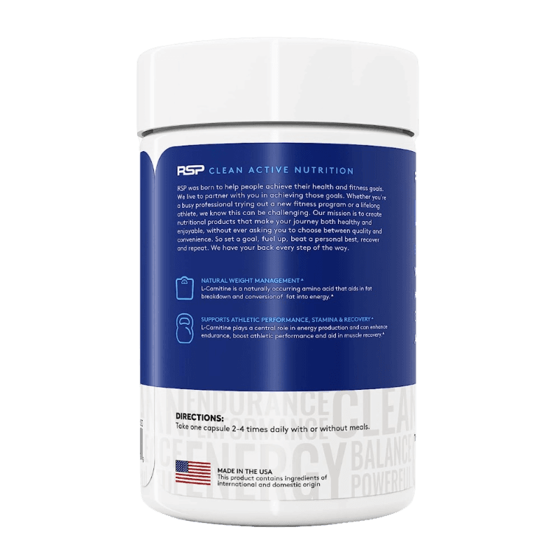 RSP L-Carnitine - Gold Nutrition
