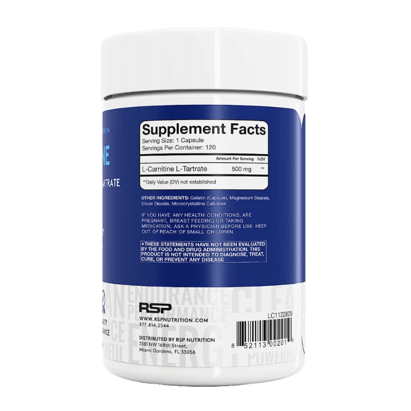 RSP L-Carnitine - Gold Nutrition