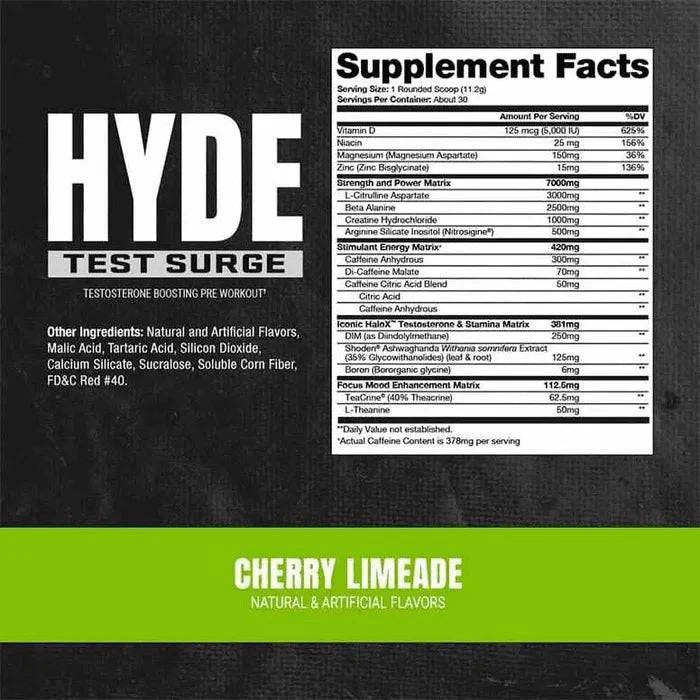 PS Hyde test Surge - Gold Nutrition