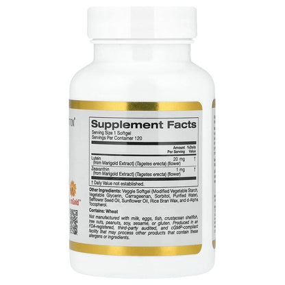 California Gold Nutrition Lutein