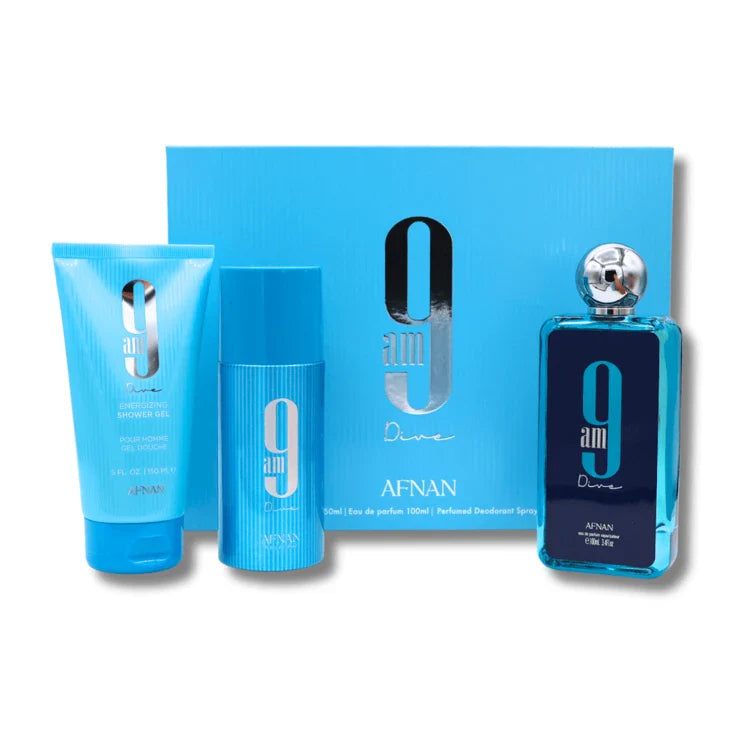 Afnan 9am Dive Edp Set