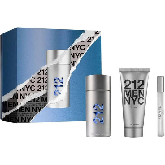 Carolina Herrera 212 Edt Nyc Set Men