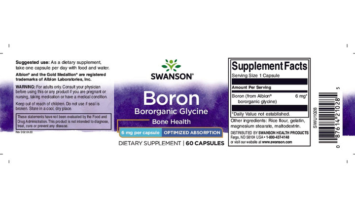 Swanson Boron