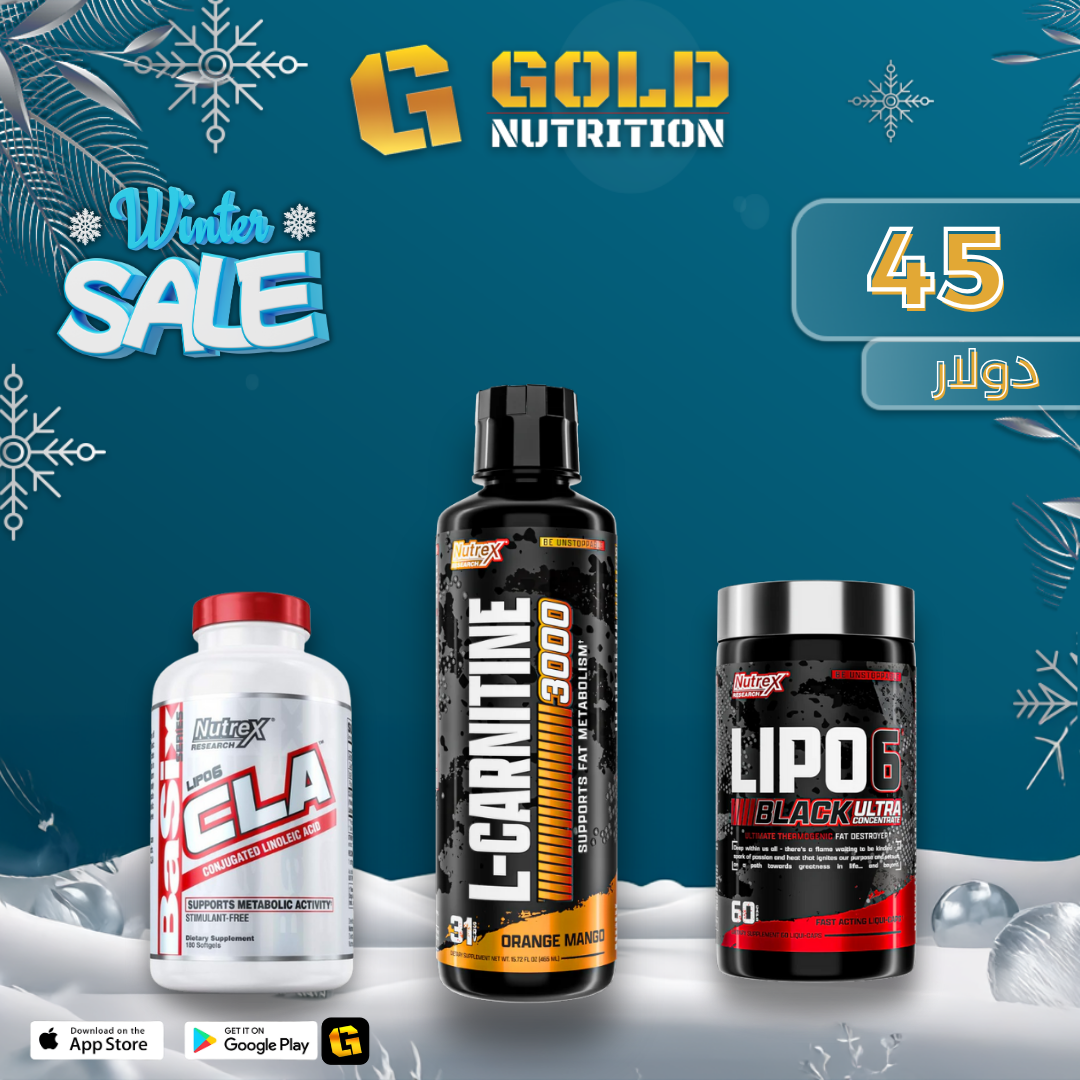 Lipo6 + Cla Nutrex + L-carnitine