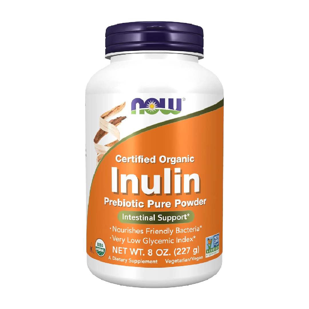 NOW Inulin Prebiotic Pure Powder