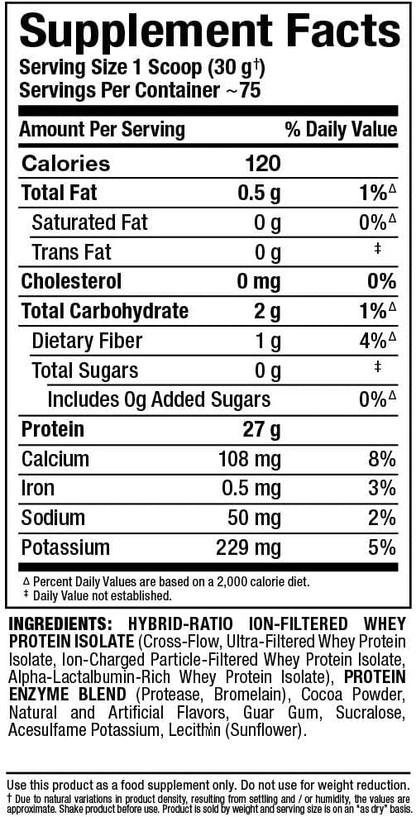 ALLMAX ISOFLEX Whey Protein Isolate