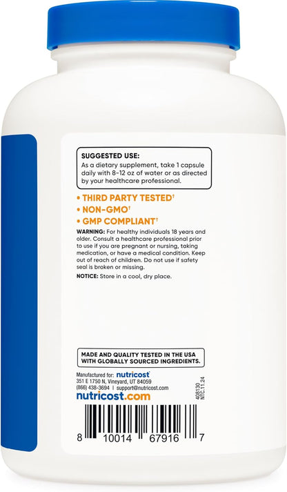 Betaine HCL + Pepsin - Gold Nutrition