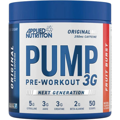 Pump 3G Pre Workout 375g (with Caffeine)