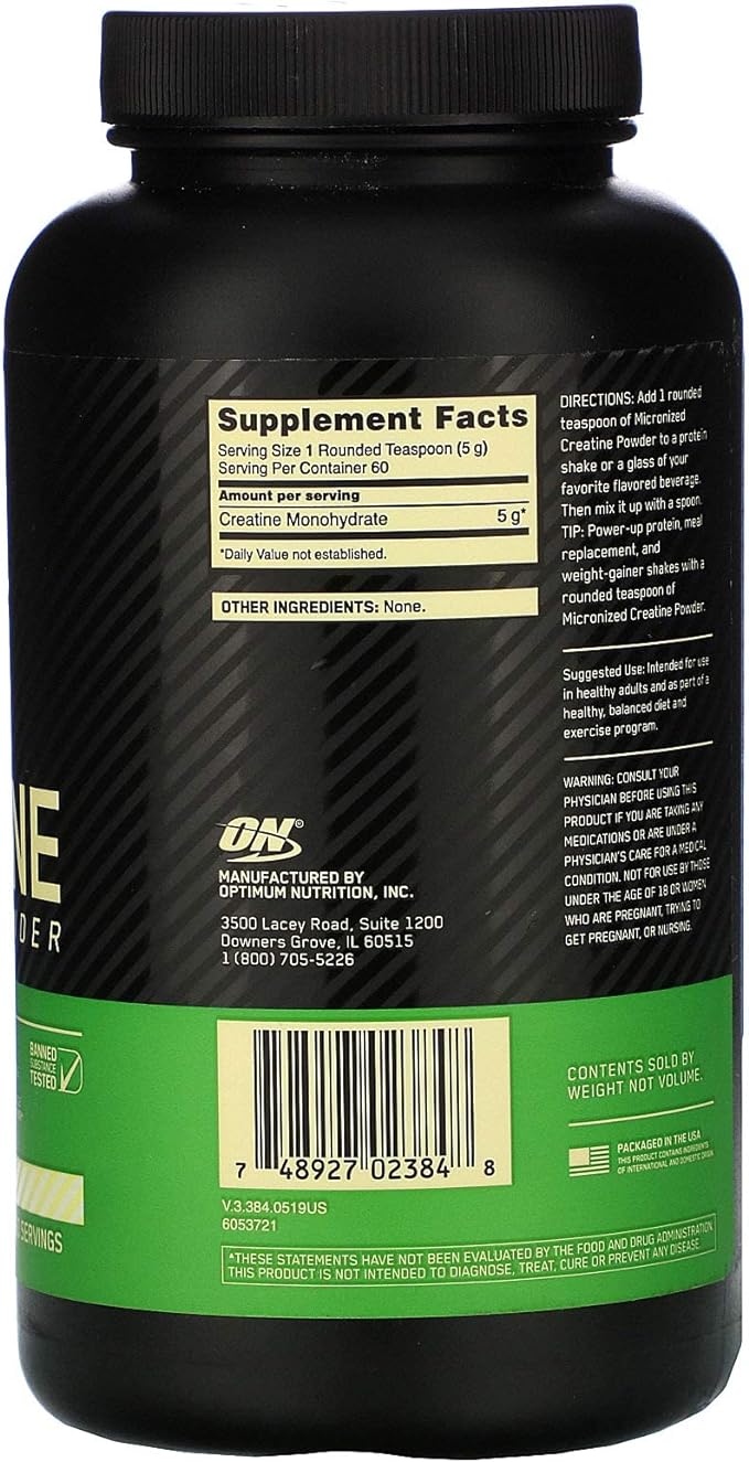 Micronized Creatine, Optimum Nutrition