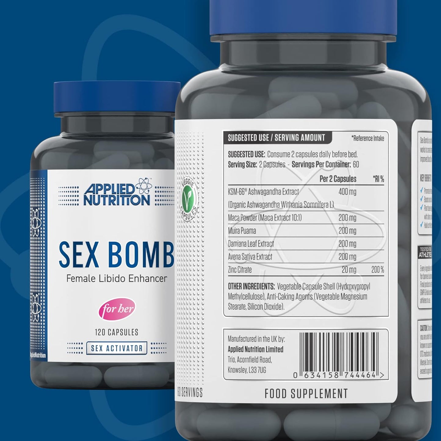 Applied Nutrition Sex Bomb for Her - Gold Nutrition