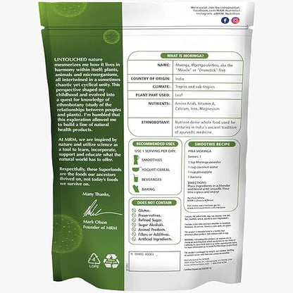 Super Foods Organic Moringa