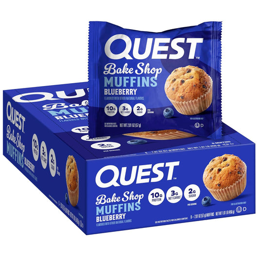 Quest Bake Shop Muffin - Blueberry