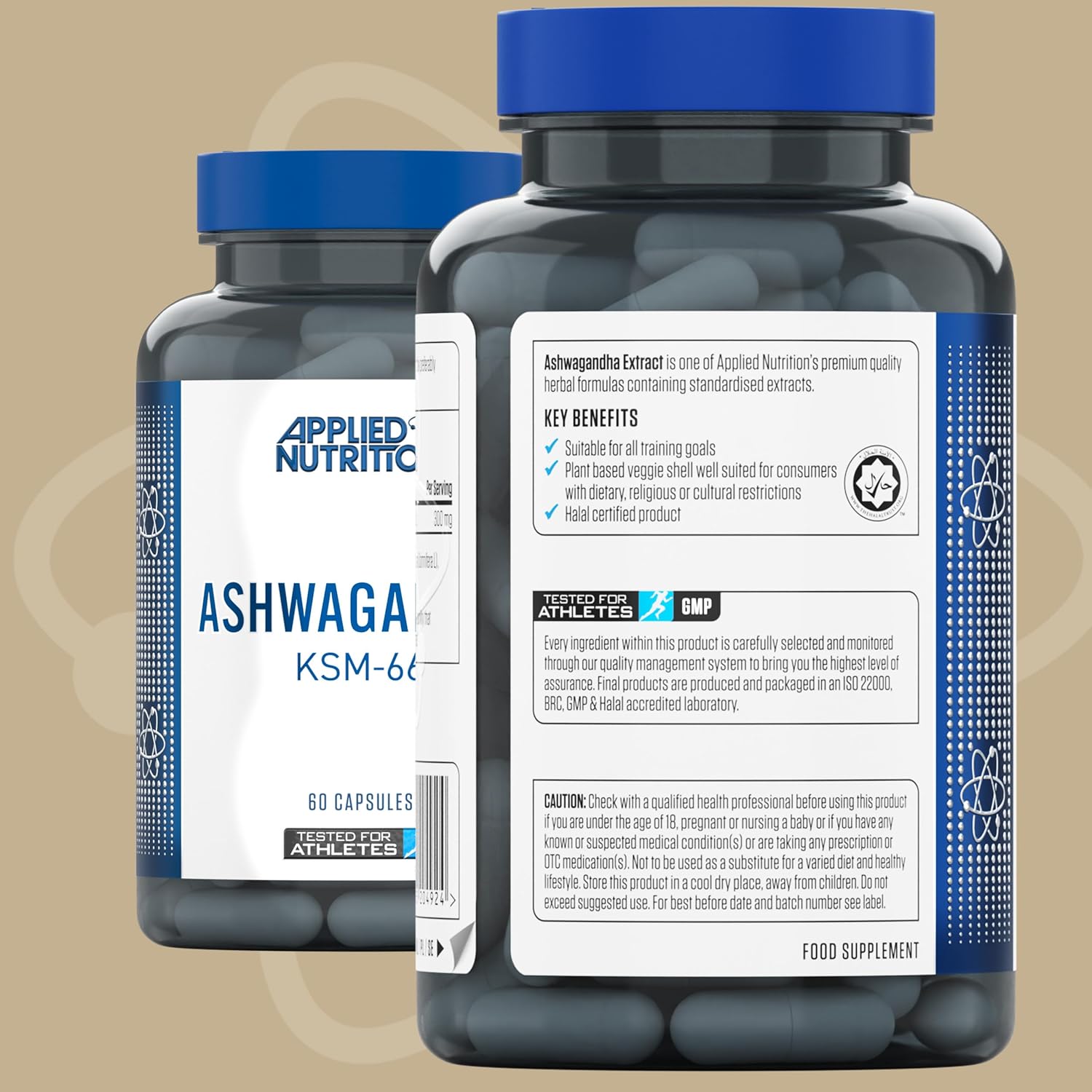 Applied Nutrition Ashwagandha KSM-66 - Gold Nutrition