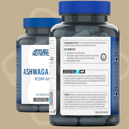 Applied Nutrition Ashwagandha KSM-66 - Gold Nutrition