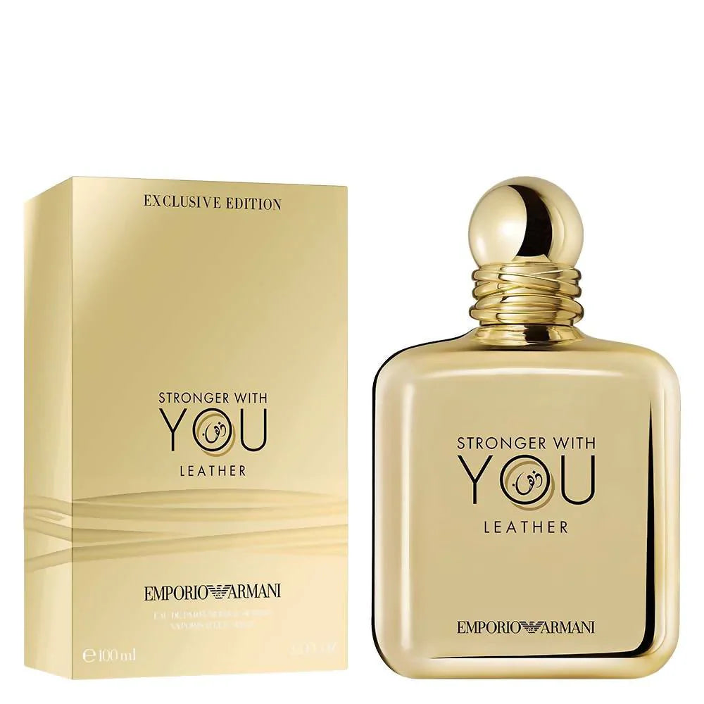 Giorgio Armani Stronger With You Leather Edp Men - 961SCENTS