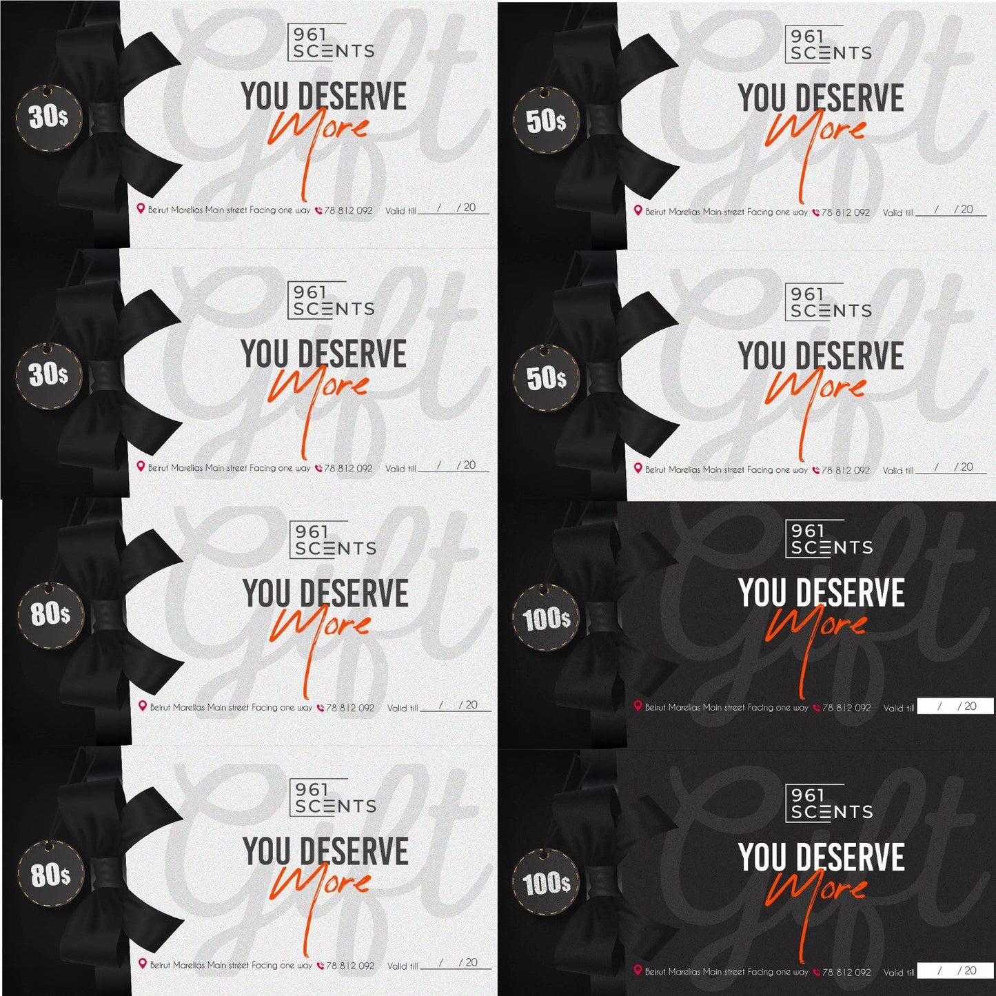 Gift Voucher - 961SCENTS