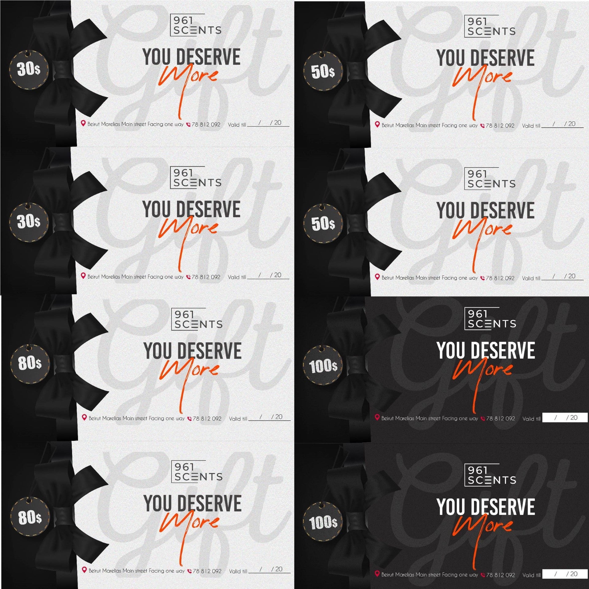 Gift Voucher - 961SCENTS