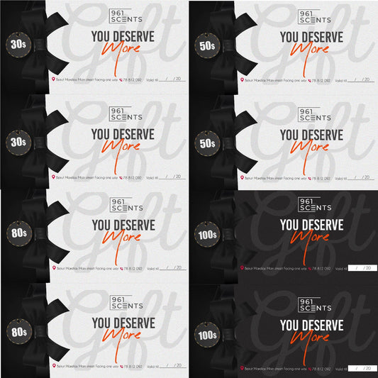 Gift Voucher - 961SCENTS