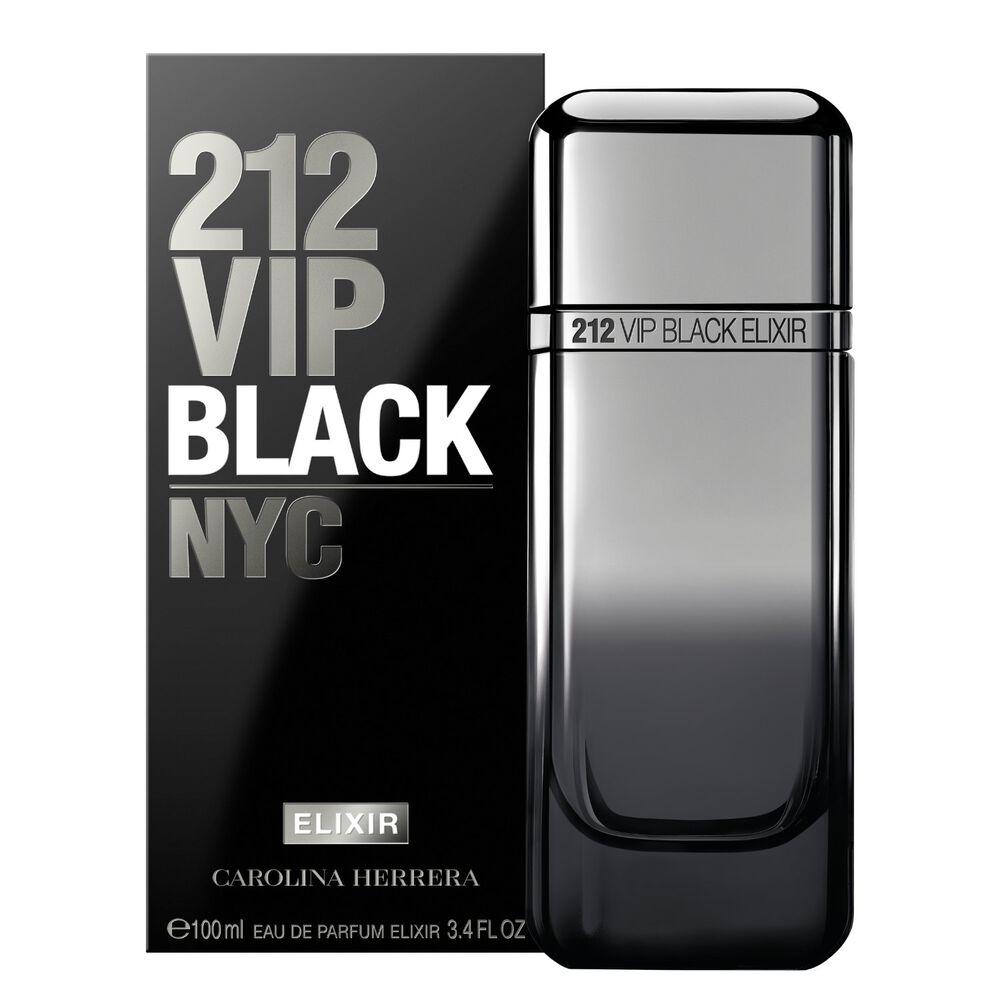 Carolina Herrera 212 VIP Black Elixir Parfum Men – Gold Nutrition
