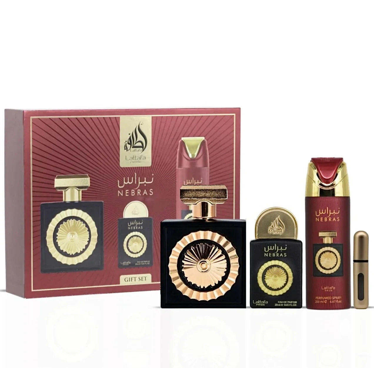 Lattafa Nebras Women Set Edp 961scents