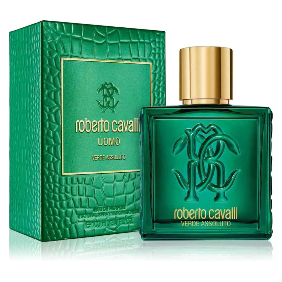 Roberto Cavalli Uomo Verde Assoluto Men Edp  961scents