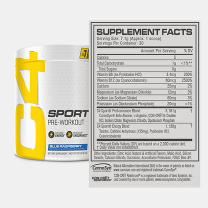 C4 Sport® Pre Workout Powder