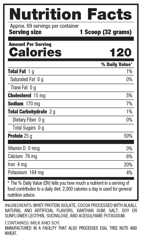 Proteína ISO Hearn 5LBS