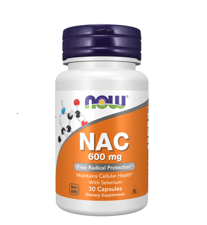 NOW NAC 600 mg Capsules