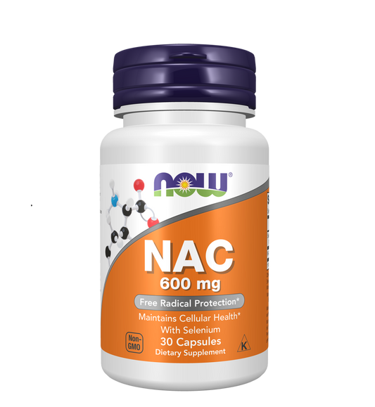 NOW NAC 600 mg Capsules