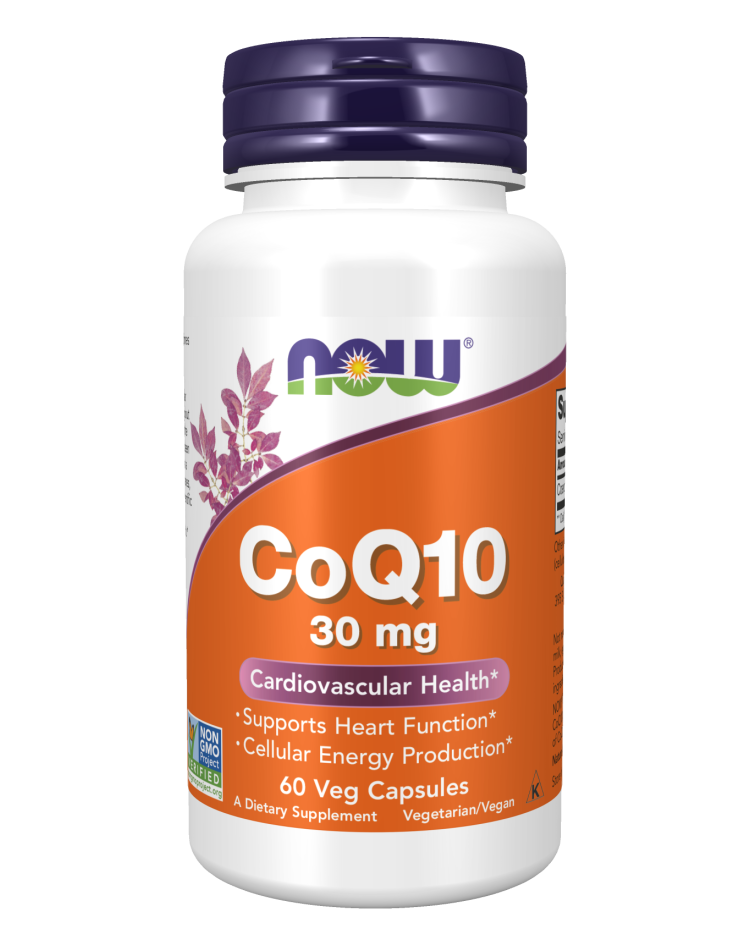 NOW CoQ10 30 mg Veg Capsules