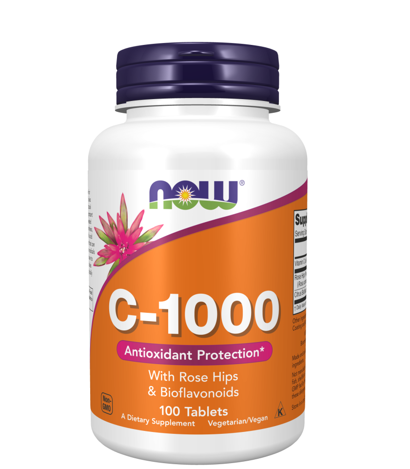 NOW Vitamin C-1000 Tablets