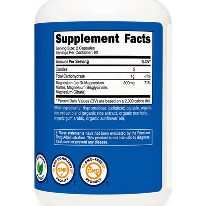 Nutricost Triple Magnesium Complex Capsules