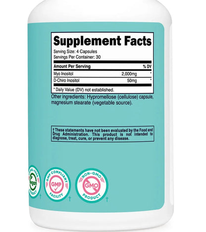 Nutricost Myo & D-Chiro Inositol for Women