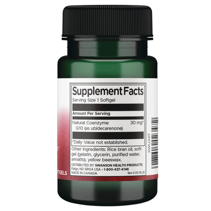Swanson Vitamins CoQ10