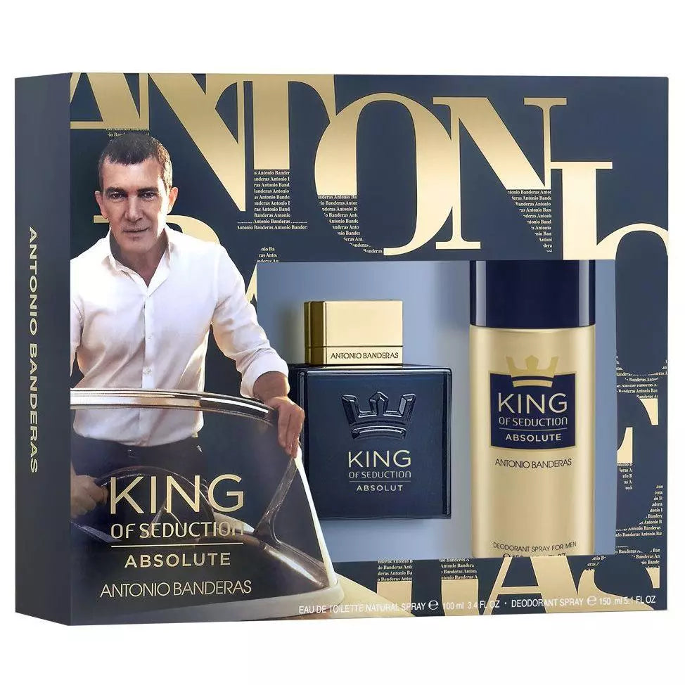 Antonio Banderas King Of Seduction Absolute Men Edp Set